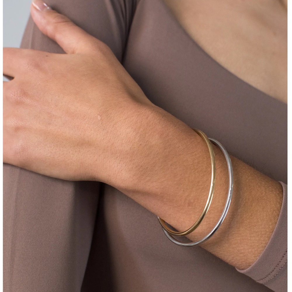 Jenny Bird 7” Dane Bangle Set in Gold and Silver